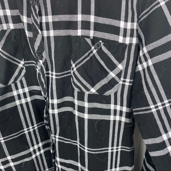 Hot Topic Harry Potter Hogwarts Plaid Button Down - Picture 5 of 7